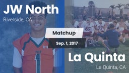 Matchup: John W. North vs. La Quinta  2017