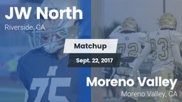 Matchup: John W. North vs. Moreno Valley  2017