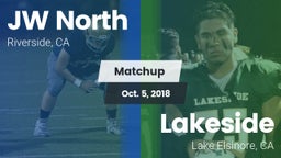 Matchup: John W. North vs. Lakeside  2018