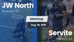 Matchup: John W. North vs. Servite 2019