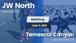 Matchup: John W. North vs. Temescal Canyon  2019