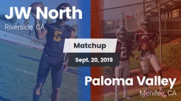 Matchup: John W. North vs. Paloma Valley  2019