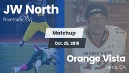 Matchup: John W. North vs. Orange Vista  2019