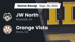 Recap: JW North  vs. Orange Vista  2022