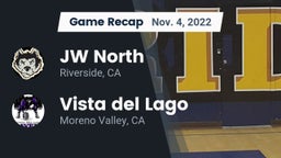 Recap: JW North  vs. Vista del Lago  2022