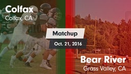 Matchup: Colfax vs. Bear River  2016