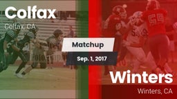 Matchup: Colfax vs. Winters  2017