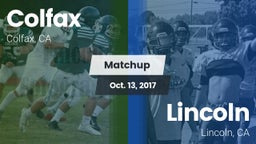 Matchup: Colfax vs. Lincoln  2017