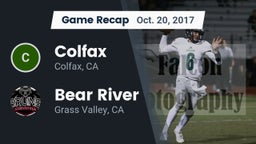 Recap: Colfax  vs. Bear River  2017