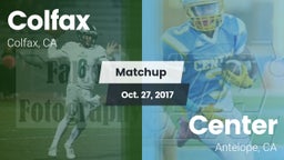 Matchup: Colfax vs. Center  2017