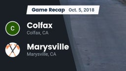 Recap: Colfax  vs. Marysville  2018
