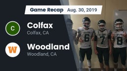 Recap: Colfax  vs. Woodland  2019