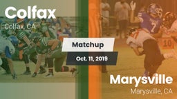 Matchup: Colfax vs. Marysville  2019