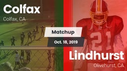 Matchup: Colfax vs. Lindhurst  2019