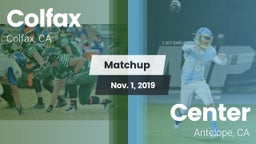 Matchup: Colfax vs. Center  2019