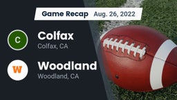Recap: Colfax  vs. Woodland  2022