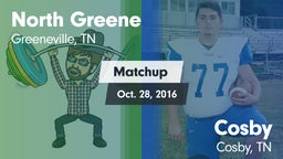 Matchup: North Greene vs. Cosby  2016