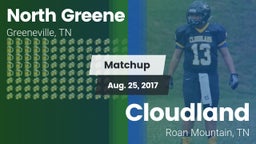 Matchup: North Greene vs. Cloudland  2017