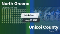 Matchup: North Greene vs. Unicoi County  2017