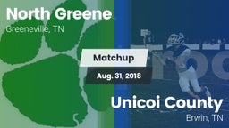Matchup: North Greene vs. Unicoi County  2018