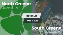 Matchup: North Greene vs. South Greene  2018