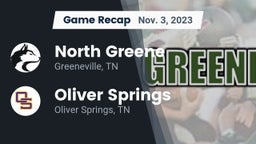 Recap: North Greene  vs. Oliver Springs  2023
