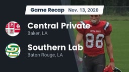 Recap: Central Private  vs. Southern Lab  2020
