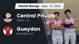Recap: Central Private  vs. Gueydan  2023