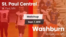 Matchup: St. Paul Central vs. Washburn  2018