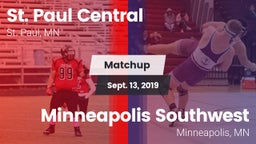 Matchup: St. Paul Central vs. Minneapolis Southwest  2019