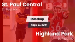 Matchup: St. Paul Central vs. Highland Park  2019