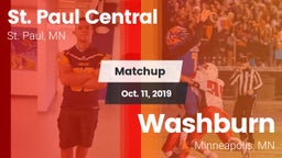 Matchup: St. Paul Central vs. Washburn  2019