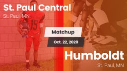 Matchup: St. Paul Central vs. Humboldt  2020