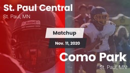 Matchup: St. Paul Central vs. Como Park  2020