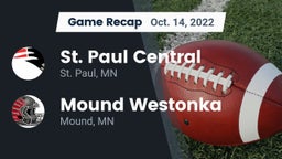 Recap: St. Paul Central  vs. Mound Westonka  2022