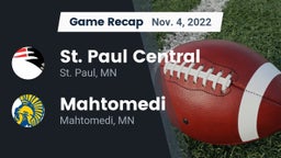 Recap: St. Paul Central  vs. Mahtomedi  2022