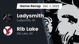 Recap: Ladysmith  vs. Rib Lake  2022