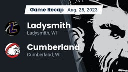 Recap: Ladysmith  vs. Cumberland  2023