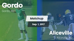 Matchup: Gordo vs. Aliceville  2017