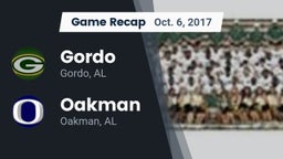 Recap: Gordo  vs. Oakman  2017