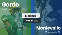 Matchup: Gordo vs. Montevallo  2017
