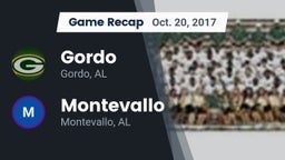 Recap: Gordo  vs. Montevallo  2017