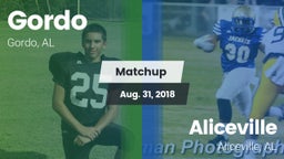 Matchup: Gordo vs. Aliceville  2018