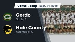 Recap: Gordo  vs. Hale County  2018