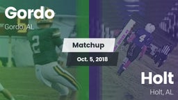 Matchup: Gordo vs. Holt  2018
