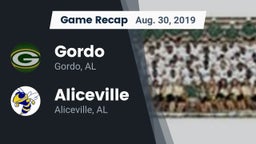 Recap: Gordo  vs. Aliceville  2019