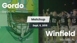 Matchup: Gordo vs. Winfield  2019