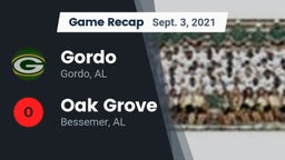 Recap: Gordo  vs. Oak Grove  2021