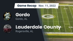Recap: Gordo  vs. Lauderdale County  2022