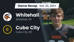 Recap: Whitehall  vs. Cuba City  2021